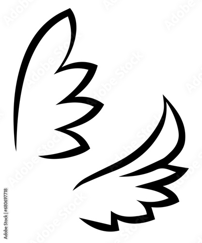 vector de alas