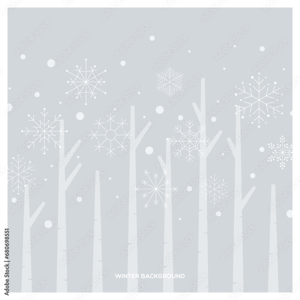 White Snowy Winter Background Collection
White Snowy Winter Background Collection