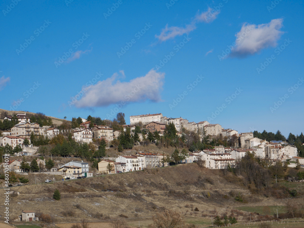 Rivisondoli - Abruzzo - View of the small mountain village