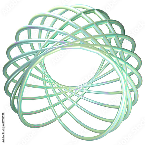 3d colorful original shape