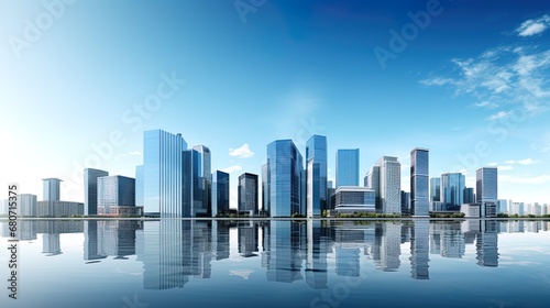 Clean and Refined Commercial Real Estate Web Banner.