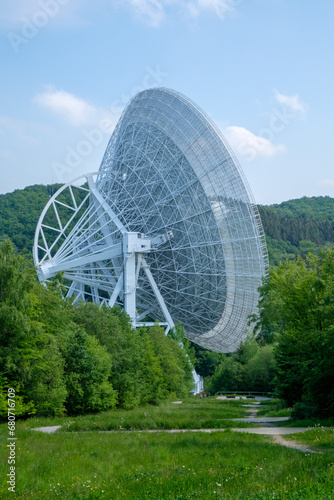 Radio Telescope in the Woods