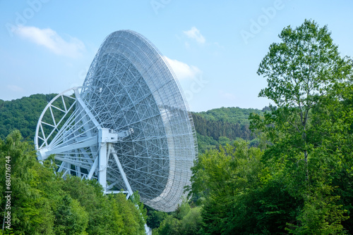 Radio Telescope in the Woods