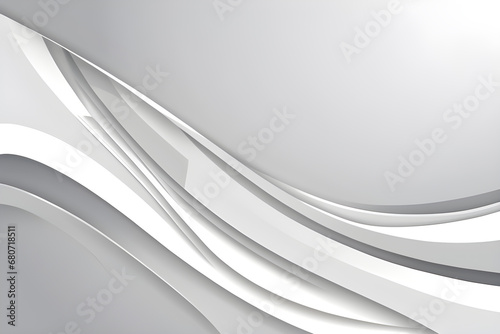 grey white abstract background paper shine generative ai