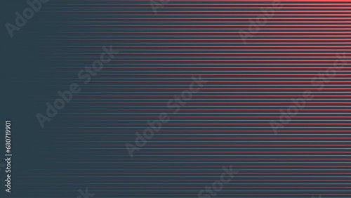 Linear Halftone Textured Pattern Vector Radial Gradient Diverges From Upper Right Corner Retro Wave Abstract Background. Synthwave Retro Futurism Art. Half Tone Texture Striped Futuristic Abstraction