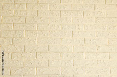 beige brick wall texture pattern