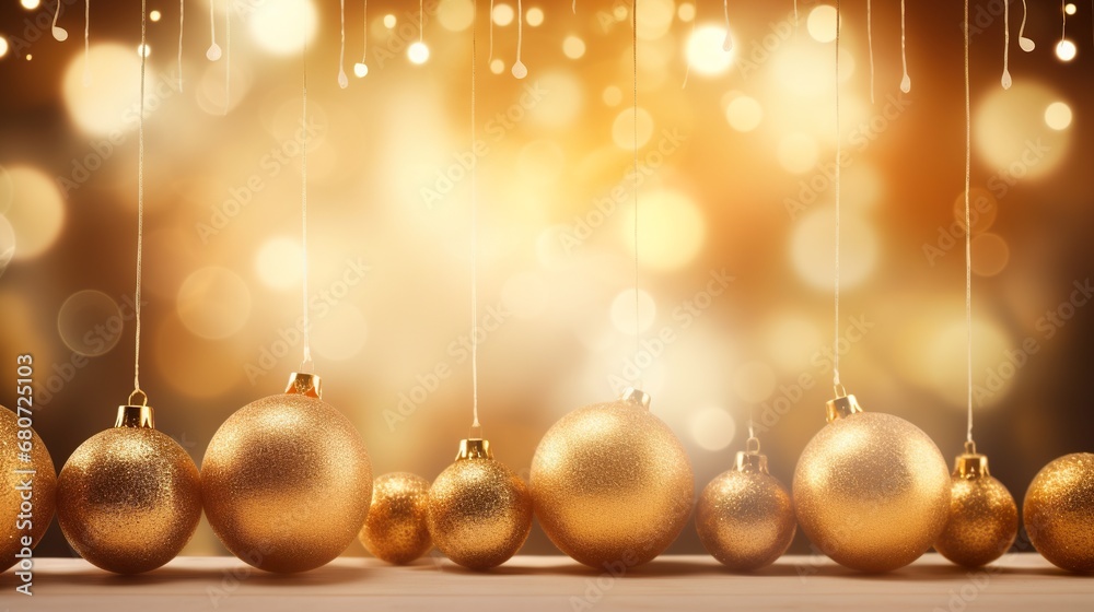 Christmas Elegance: Dreamy Festive Background