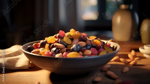 Mix Dry Fruits in a Bowl