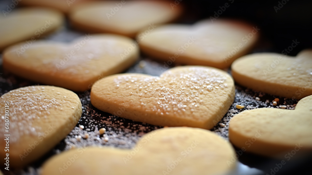 Heart shaped cookies Heart shaped cookies