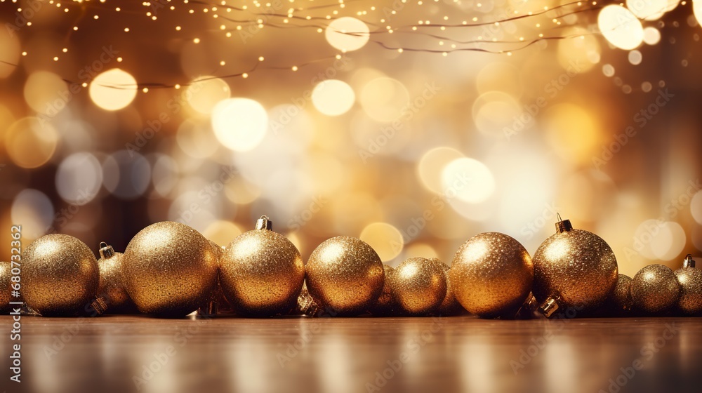Christmas Elegance: Dreamy Festive Background Christmas Elegance: Dreamy Festive Background