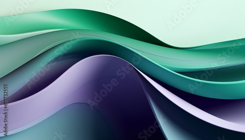 green and purple abstract wallpaper photorealistic detail minimalistic landscapes soft and rounded forms