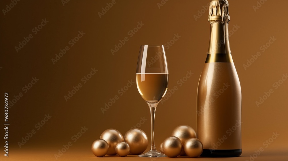 custom made wallpaper toronto digitalChampagne bottle holiday template. Greeting card or invitation with a bottle champagne. Happy new year background. Surprise for New Year or Christmas. New Year concept. Decor concept.Celebrate concept