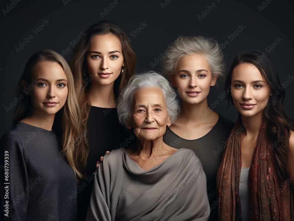 a wide range of different women's faces are displayed as minimalist portraits with tonally diverse elements a wide range of different women's faces are displayed as minimalist portraits with tonally diverse elements