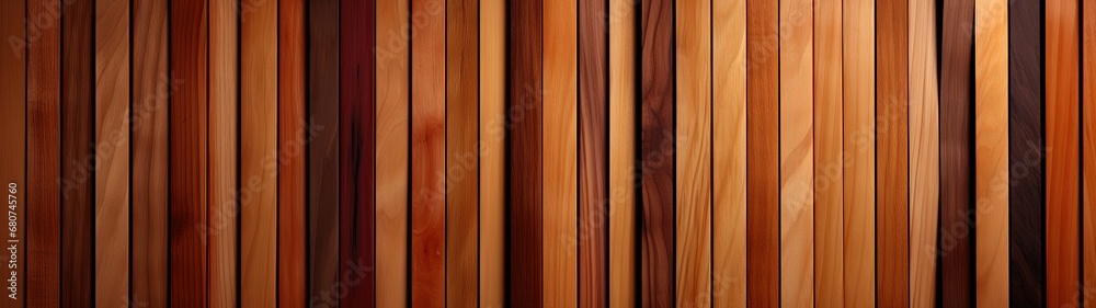 Obraz premium Abstract Background Pattern of Distorted Wooden Planks