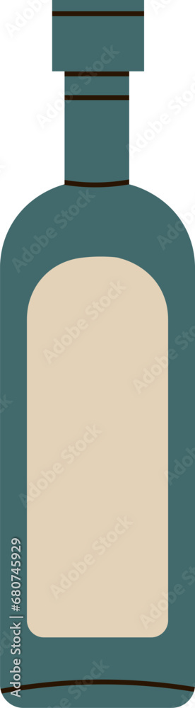 Fototapeta premium Bottle Of Vine