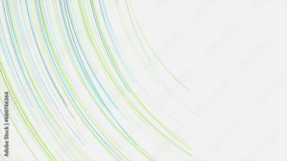 Blue green minimal tech wavy lines abstract futuristic background. Seamless looping motion design. Video animation Ultra HD 4K 3840x2160 Blue green minimal tech wavy lines abstract futuristic background. Seamless looping motion design. Video animation Ultra HD 4K 3840x2160