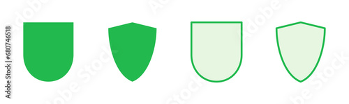 Free Download Shield icon set. Protection icon vector. Security vector icon - GFXLoad