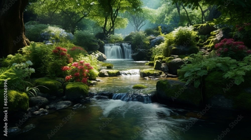 Nature's secret garden, revealed in crystal-clear HD.