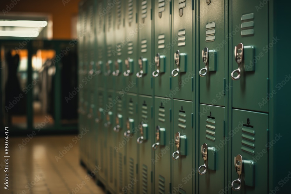 Uniform Locker Ensemble: Admire the uniformity of a locker ensemble, each locker contributing to the overall aesthetic harmony of the locker room Uniform Locker Ensemble: Admire the uniformity of a locker ensemble, each locker contributing to the overall aesthetic harmony of the locker room