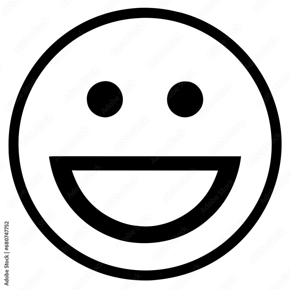 Fototapeta premium happy smiley face