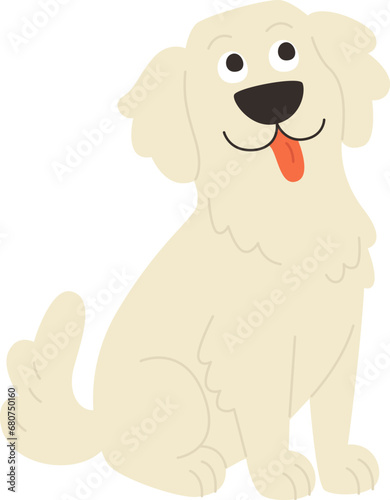 Dog Sitting Pet