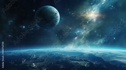 planet earth, background solar system 