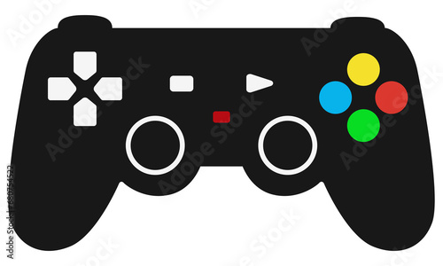 Joystick icon vector.