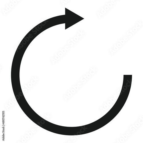 rotate icon vector
