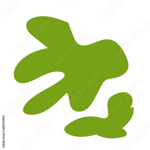 Abstracts shape vector decor