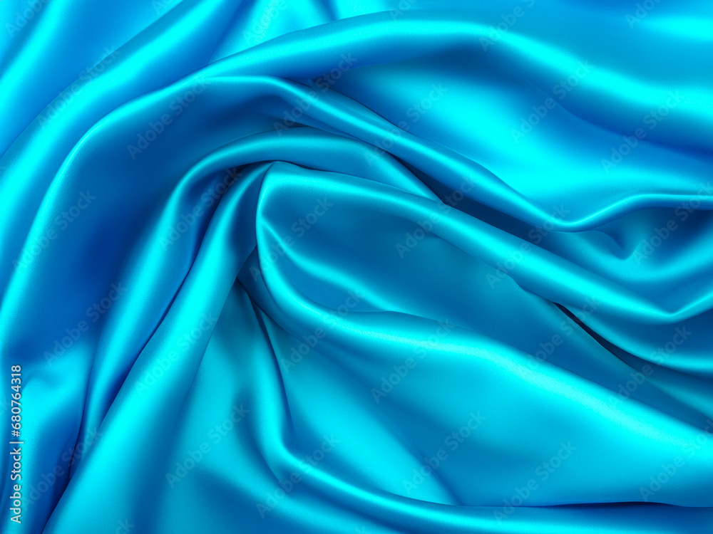 smooth blue satin fabric background smooth blue satin fabric background