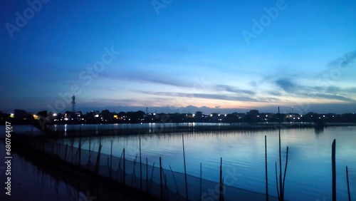 Wallpaper Mural Malabon dike on a cold November morning Torontodigital.ca