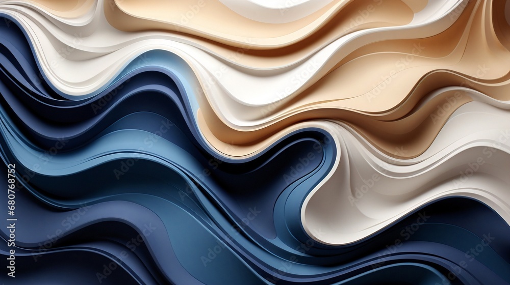 Techno Textures: 3D Wallpaper Wonders