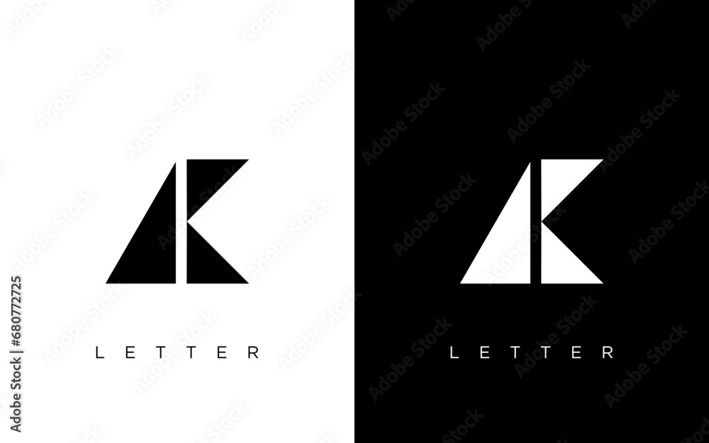 etter K. icon design. template elements. geometric abstract logos etter K. icon design. template elements. geometric abstract logos