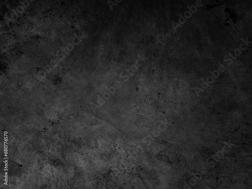 Dark cement wall background in vintage style for graphic design or wallpaper