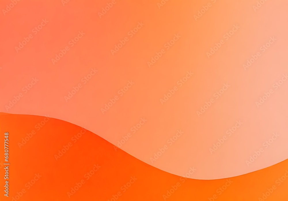 Abstract gradient smooth Orange background image