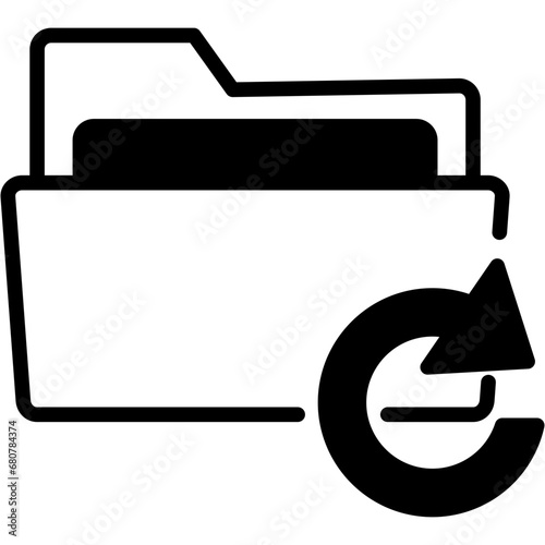 Folder Restore Icon