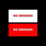 no smoking writing design, vector, no smoking area
