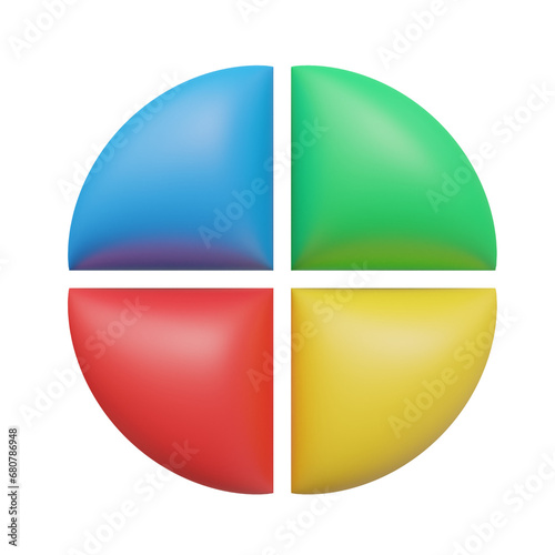 Free Download 3D graphic chart, business illustration graph - GFXLoad