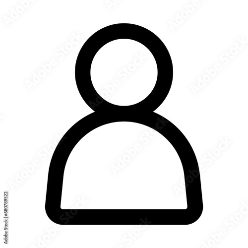 profil line icon