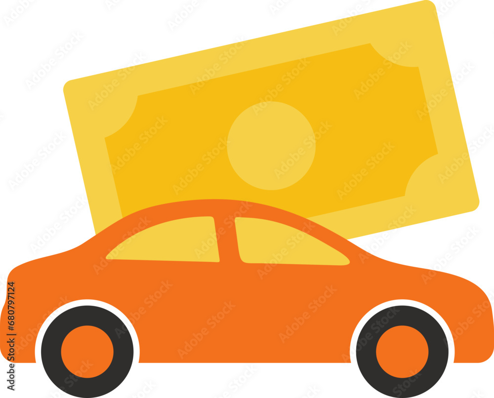 Car loan illustration Car loan illustration