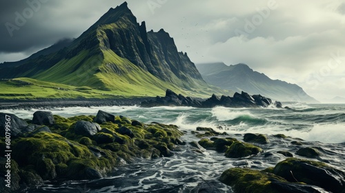 Amazing Iceland Nature Seascape Iconic Location , Wallpaper Pictures, Background Hd