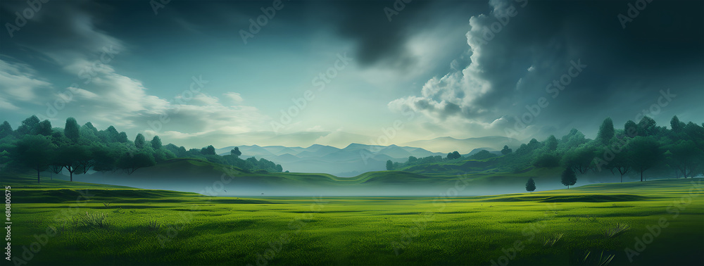 morning in the mountains ai generative morning in the mountains ai generative