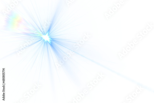 Digital png illustration of light spot on transparent background