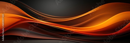 Black Brown Orange Yellow Abstract Background , Banner Image For Website, Background abstract , Desktop Wallpaper