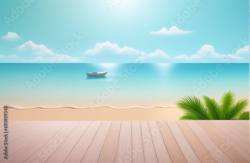 Realistic background summer