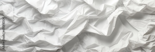 Crumpled White Paper Texture Map , Banner Image For Website, Background abstract , Desktop Wallpaper
