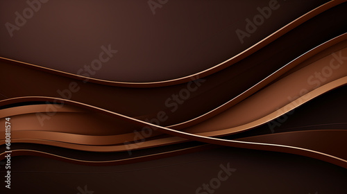 elegant brown shade background with line golden element