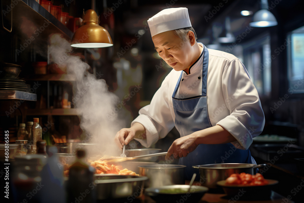 「食文化の匠：中華料理の職人たちが魅せる、料理の熟練した技術」