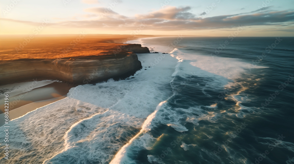 A Drone's Perspective on Coastal Serenity