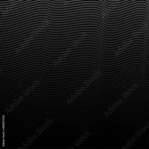 black and white fabric